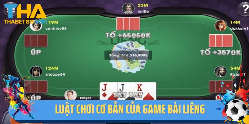 Luật chơi cơ bản của game bài liêng