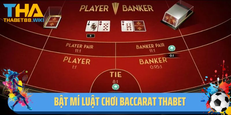 Bật mí luật chơi baccarat Thabet cho newbie